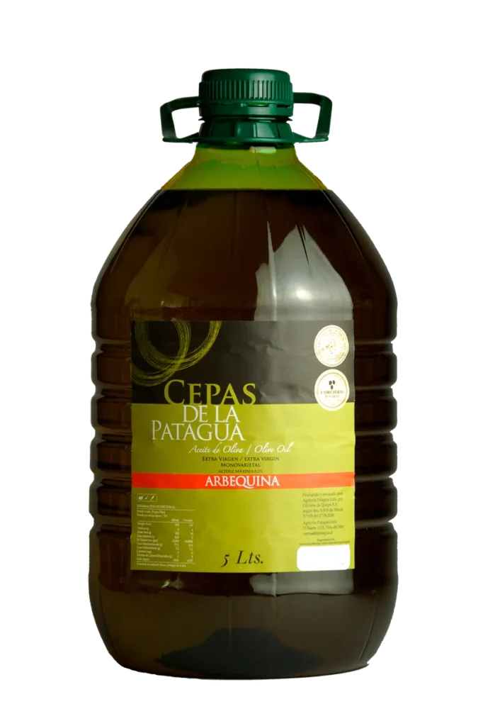 Aceite de Oliva Cepas de la Patagua Arbequina