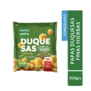 Papa Duquesa Finas Hierbas "Frutos del Maipo" 500 gramos