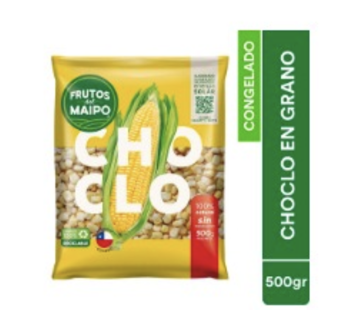 Choclo en Granos "Frutos del Maipo" 500 gramos