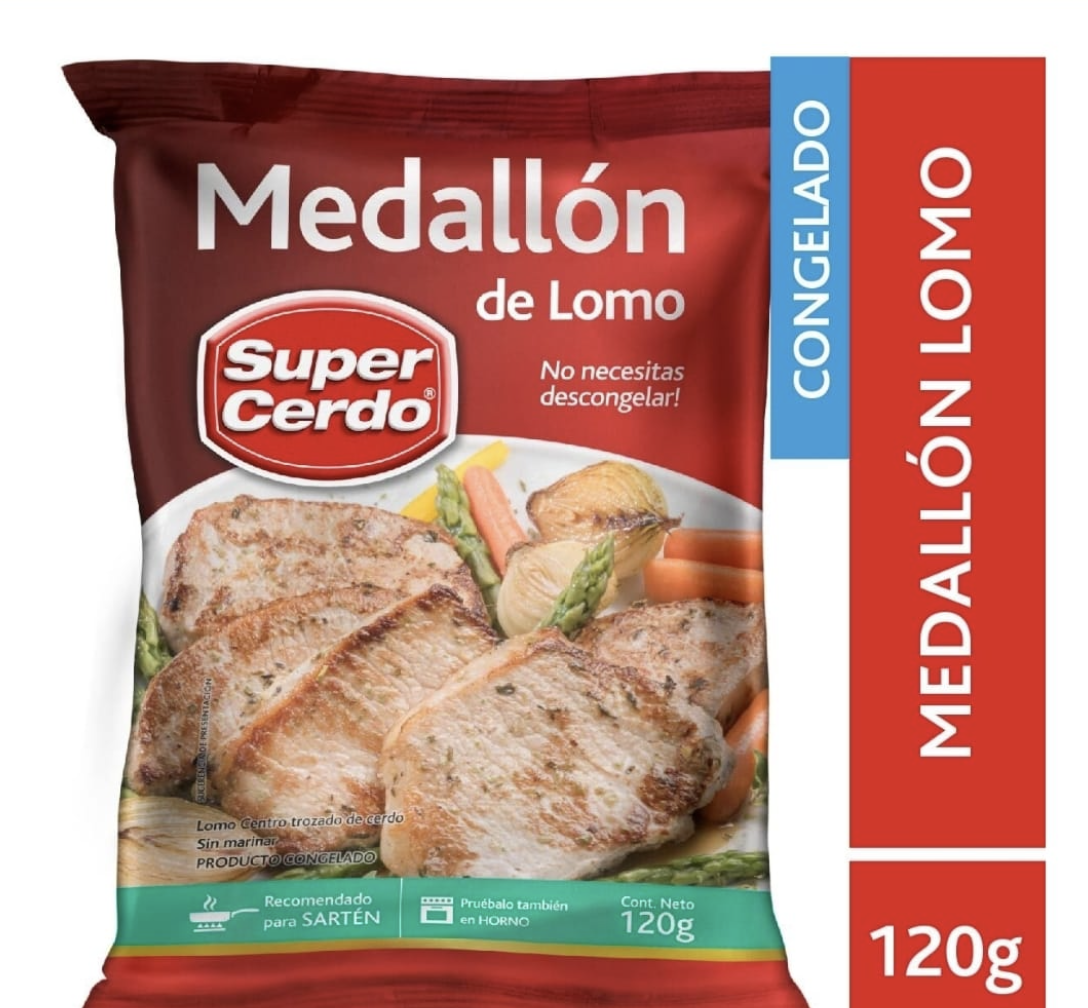 Medallón de Lomo "Súper Cerdo" 120 gramos