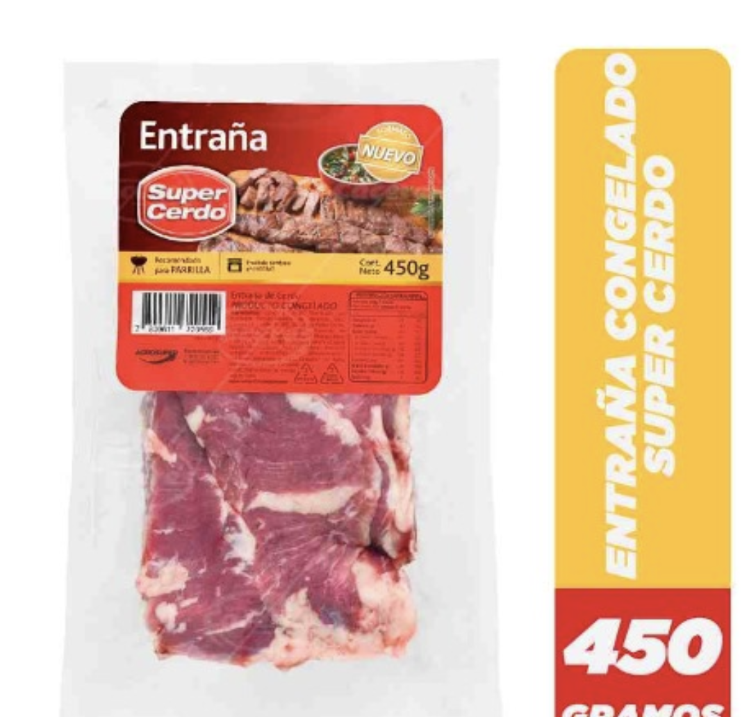 Entraña de Cerdo "Súper Cerdo" 450 gramos