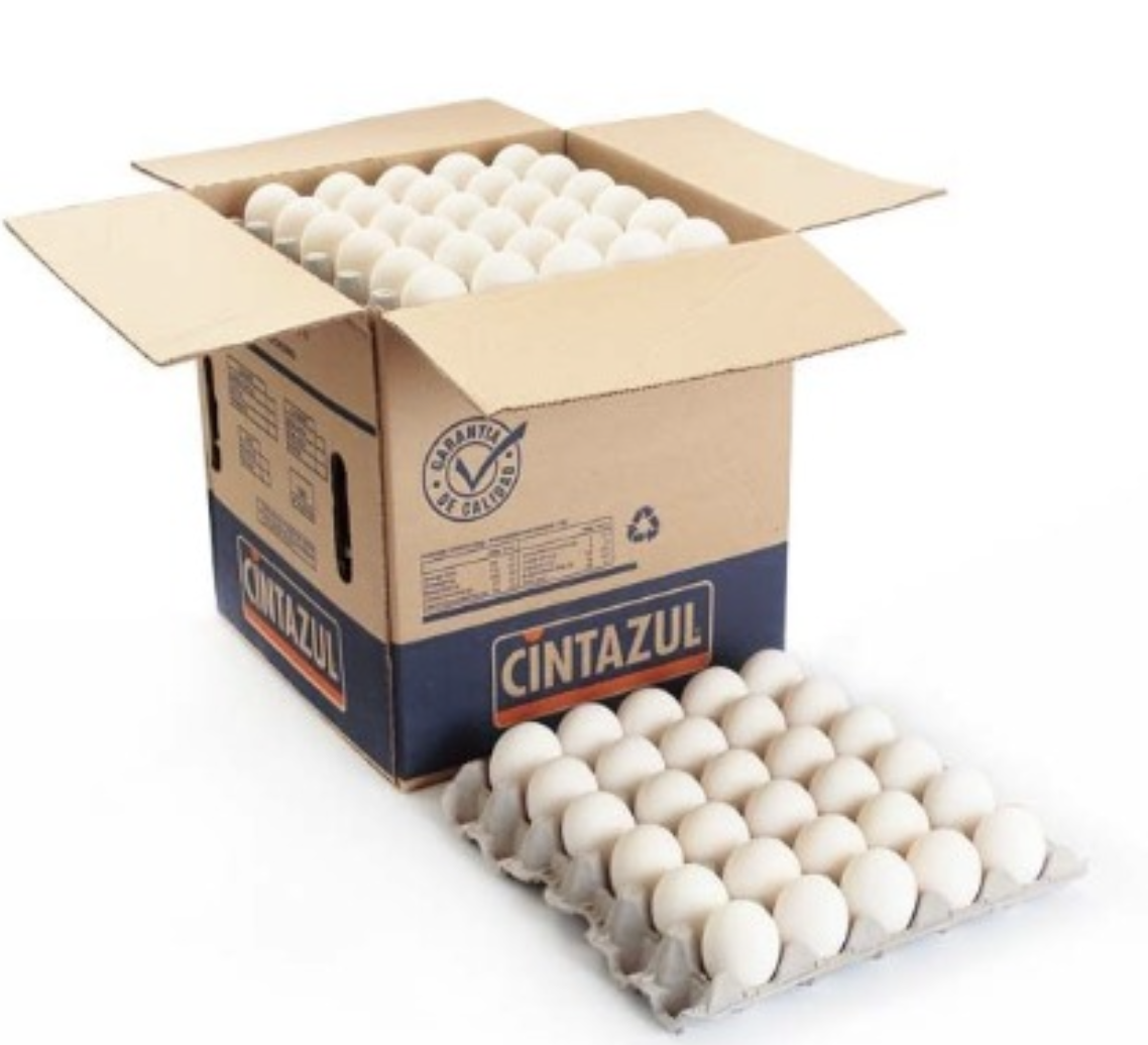 Huevos Súper Extra Color "Cintazul" 30 unidades
