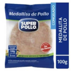 Medallita de Pollo "Súper Pollo" 100 gramos