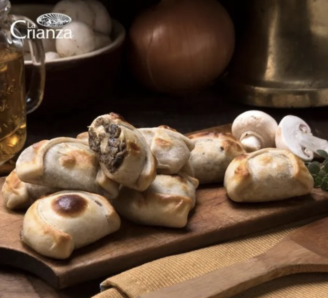 Empanadas Queso-Champiñón "La Crianza" 10 unidades - Imagen 2