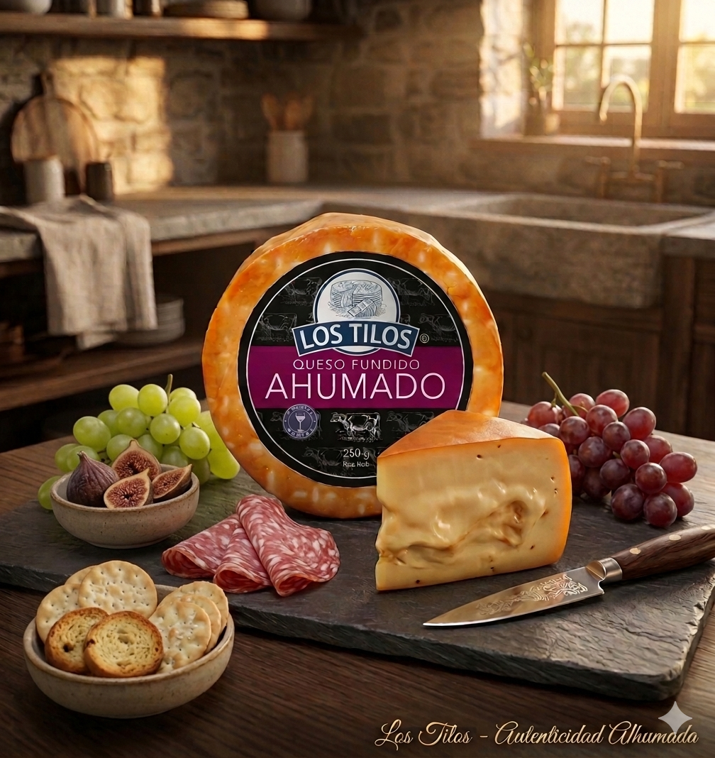 Queso Ahumado "Los Tilos" 250 gramos
