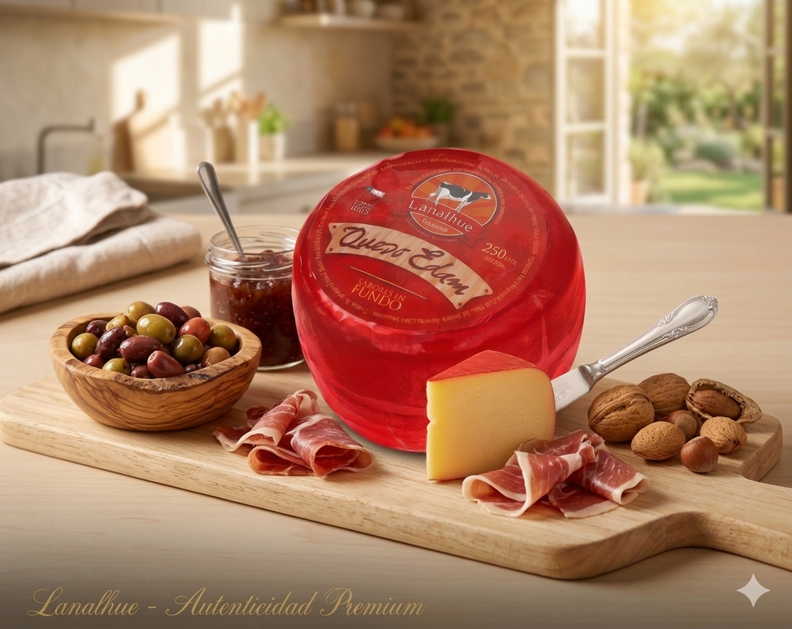 Queso Edam Natural "Lanalhue"